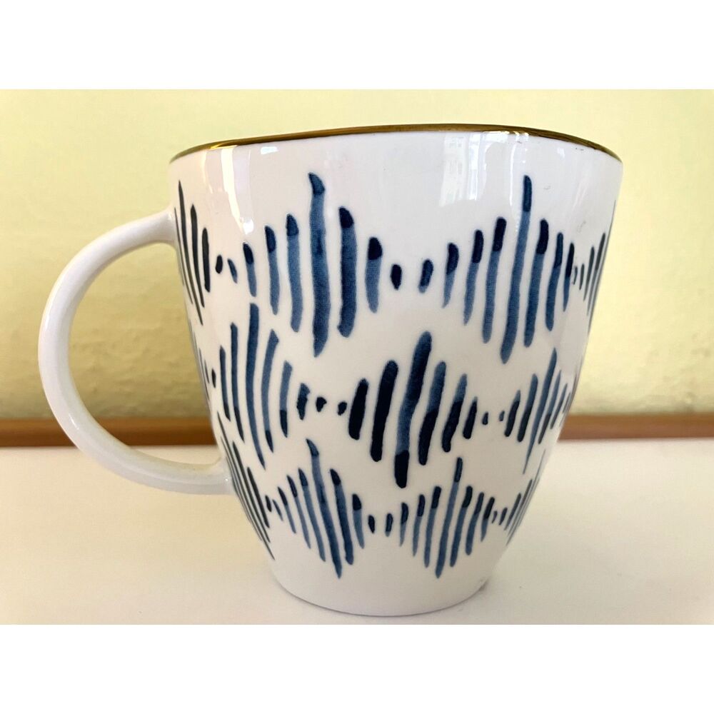 Lenox "Blue Bay" diamond mug